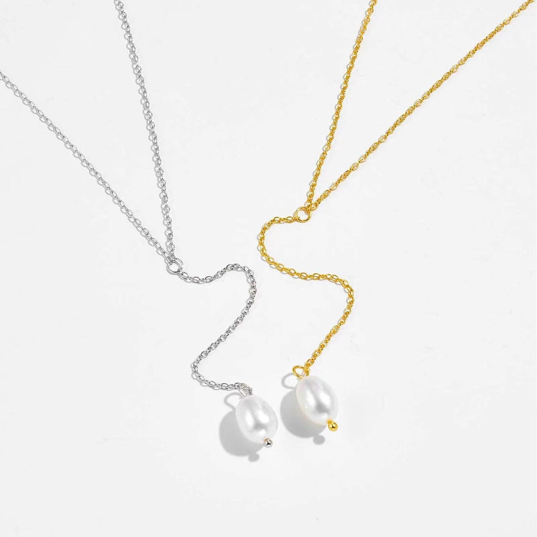 Hochglanz Perlenkette