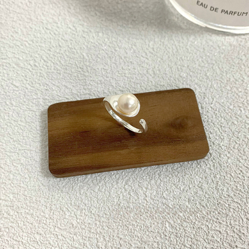 Yongya Silberring mit natürlicher Perle